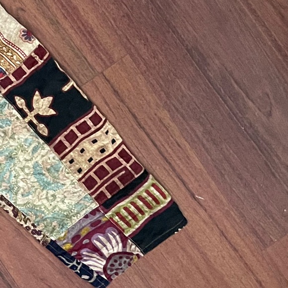 Vintage Sacred Threads coat cardigan button down two pockets M/L - Picture 6 of 10